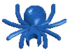 Blue spider