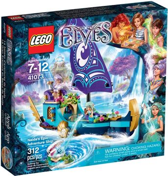 Lego elves ship top