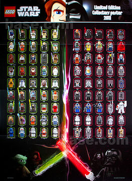 Lego star wars checklist hot sale