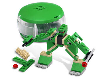 Lego green robot discount