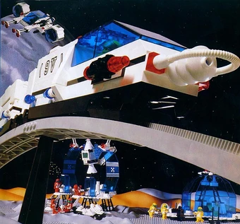 lego space train 6990