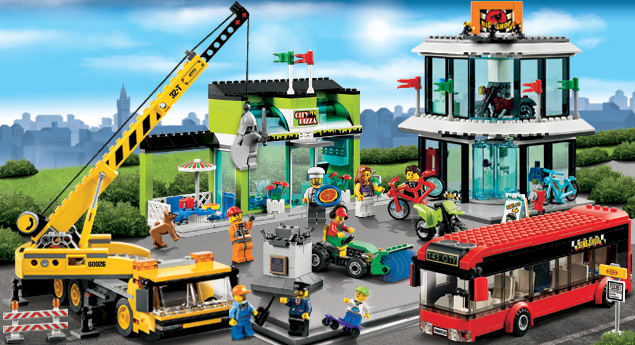 LEGO City Les voitures de course 60256 LEGO à Prix Carrefour