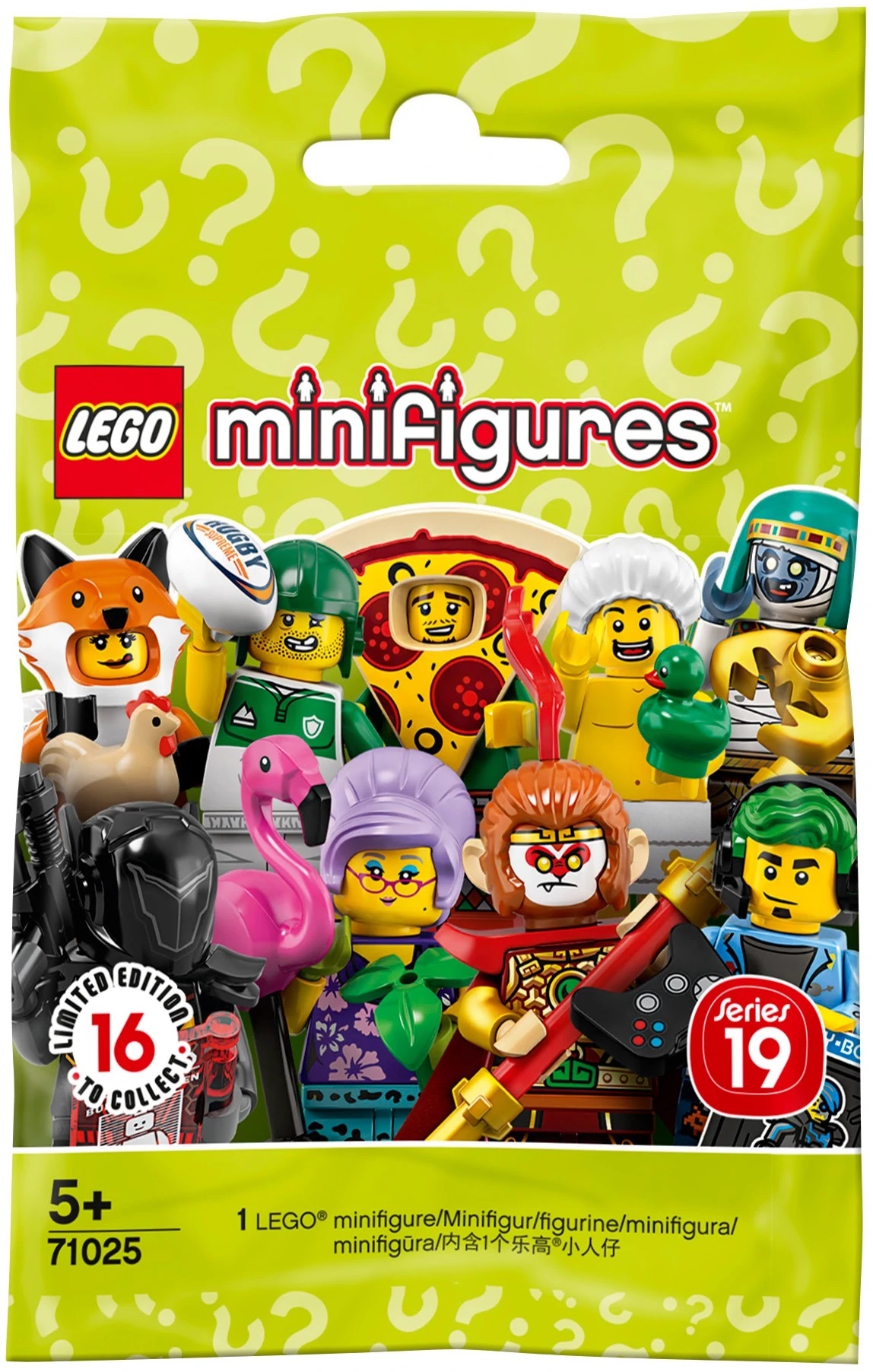 Lego Series 19 Minifigures Video Gamer 71025 