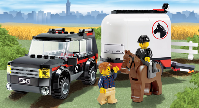 7635 Le transport de chevaux, Wiki LEGO