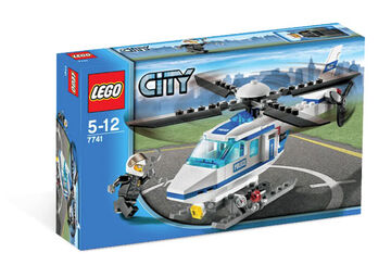 Lego city 7741 police helicopter clearance