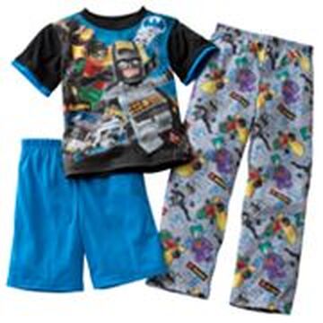 Lego batman pajamas hotsell