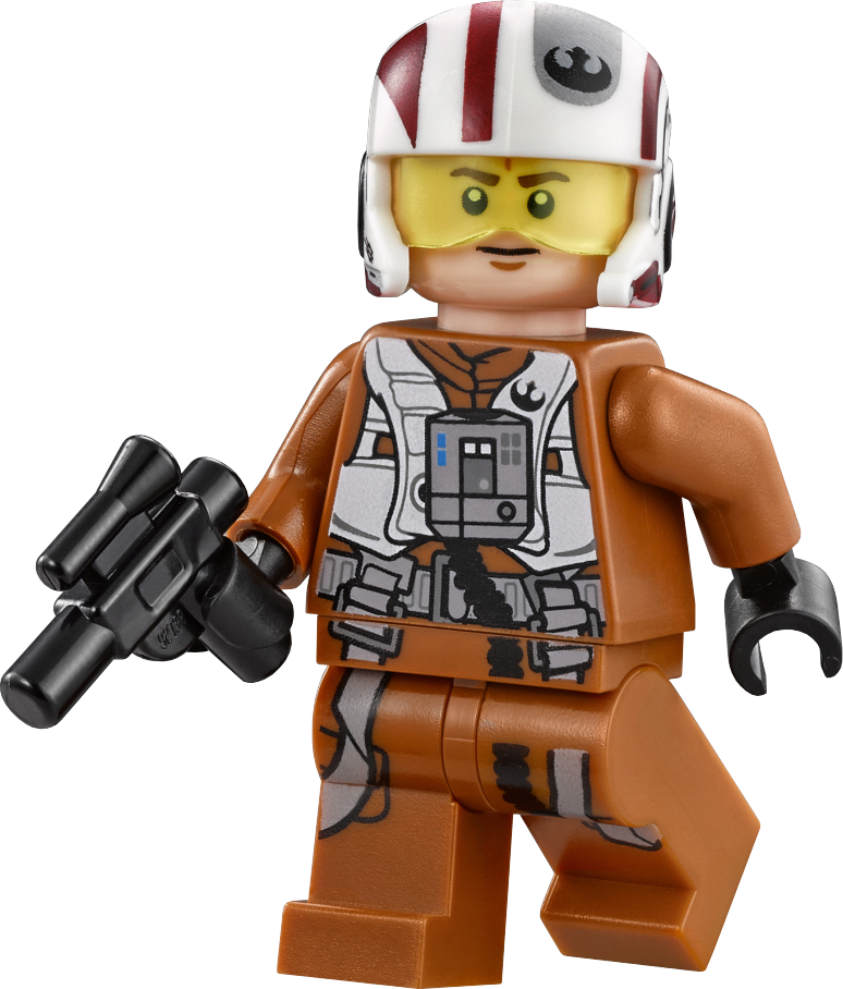 Lego Resistance Ground Crew Head Helmet from set 75102 Star Wars BRAND NEW 