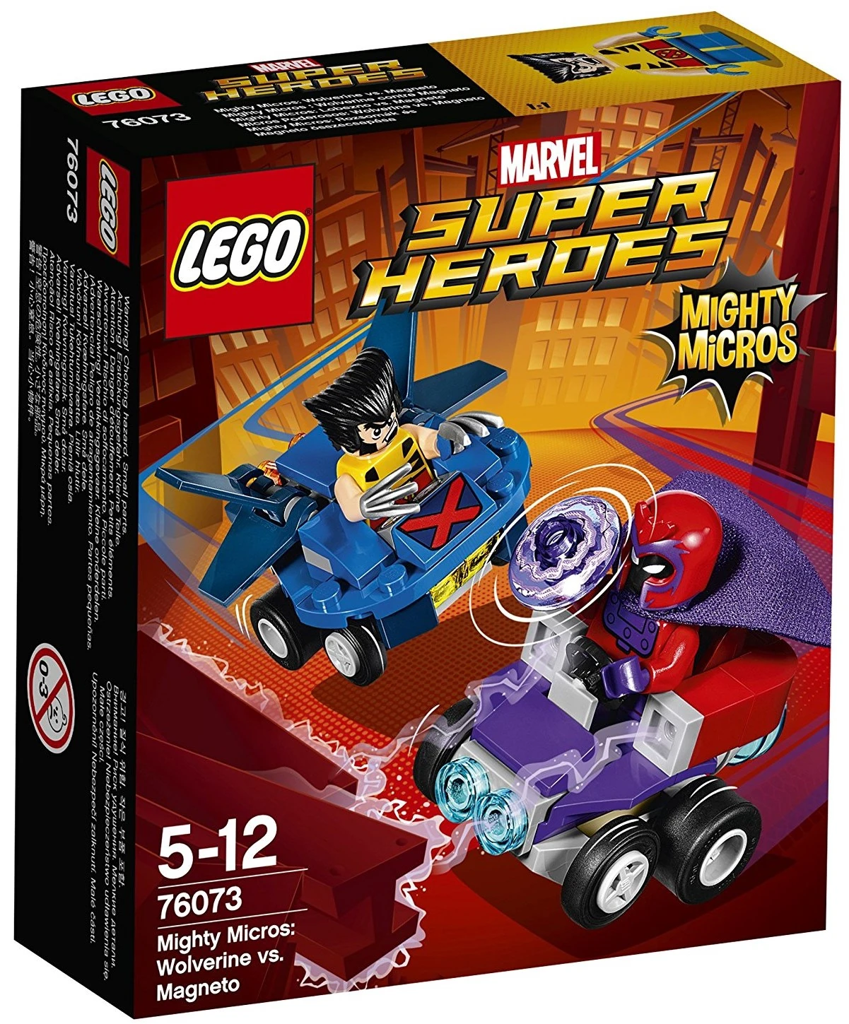 76073 Mighty Micros: Wolverine vs. Magneto | Brickipedia | Fandom