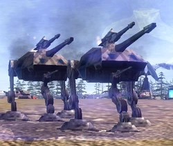 Zwei AT-APs in STAR WARS: Empire at War-Forces of Corruption