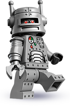 Lego minifigures robot 2025