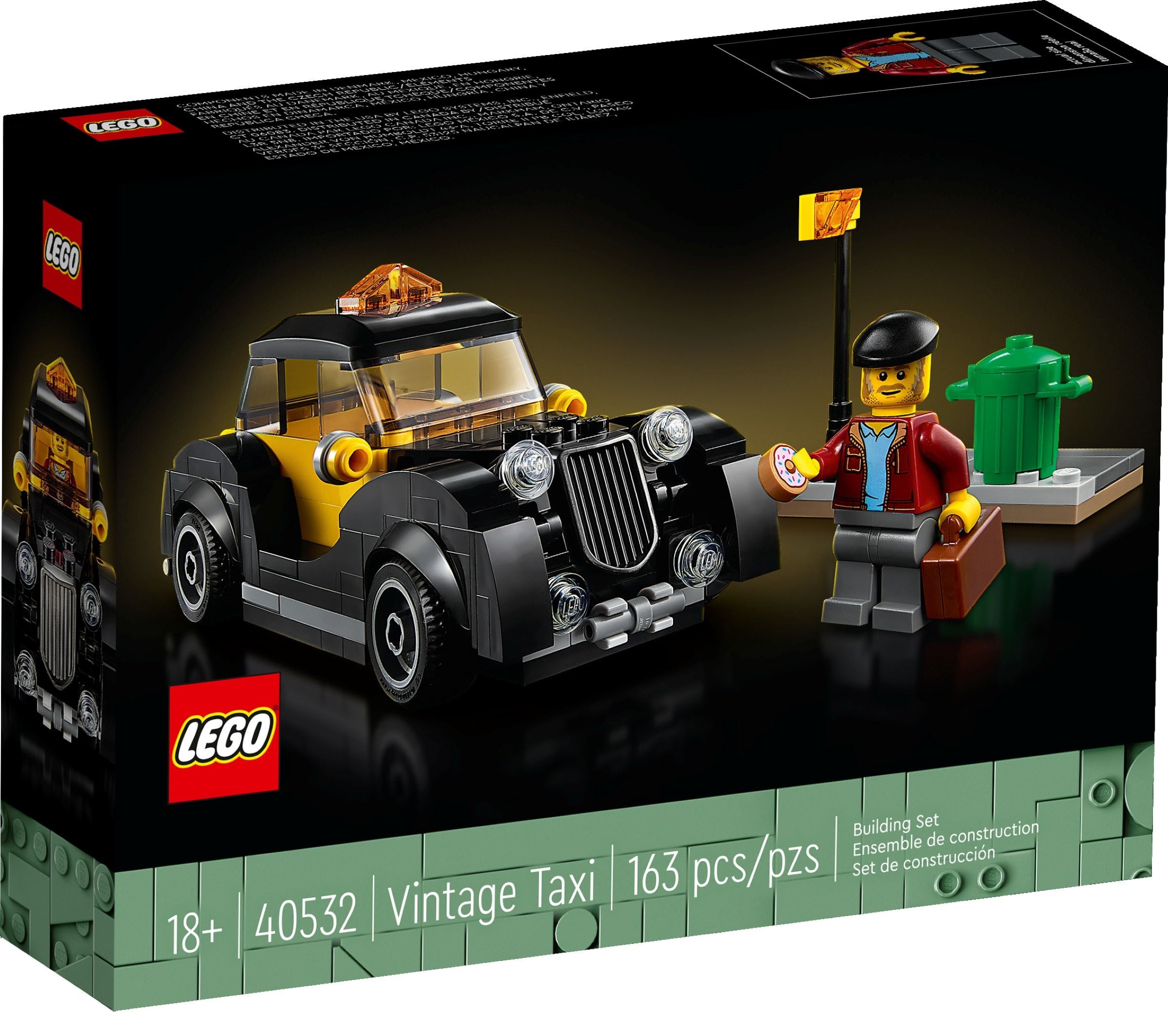 LEGO Vintage Taxi • Set 40532 • SetDB • Merlins Bricks