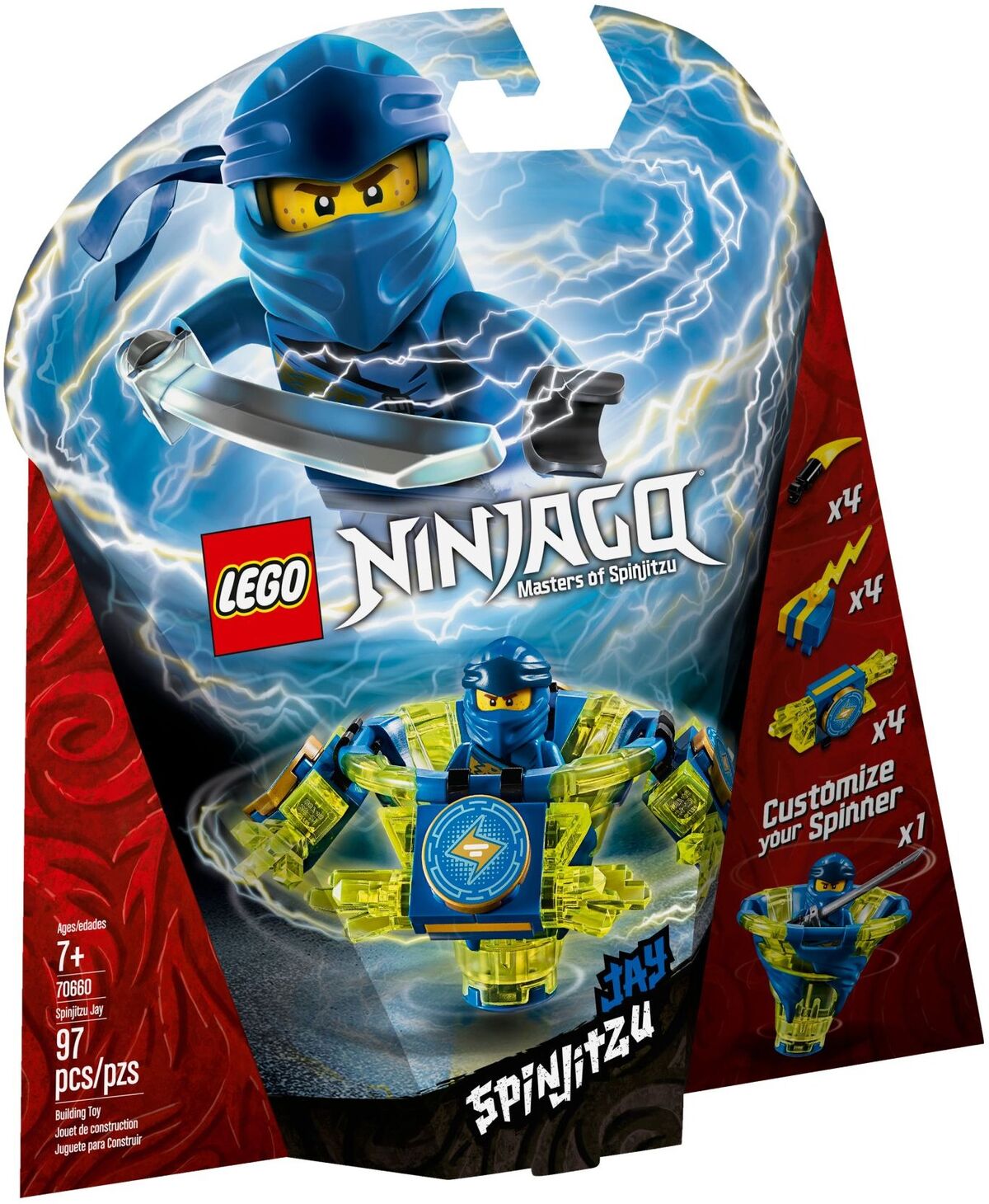 70660 Spinjitzu Jay | Brickipedia | Fandom