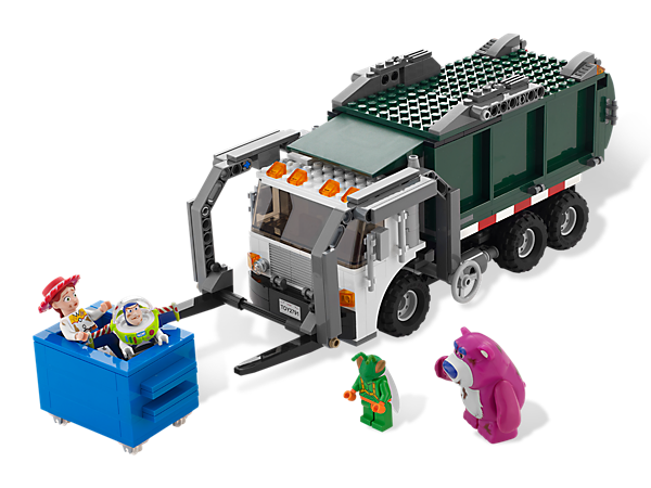 7599 L'évasion de Buzz et Jessie du camion poubelle