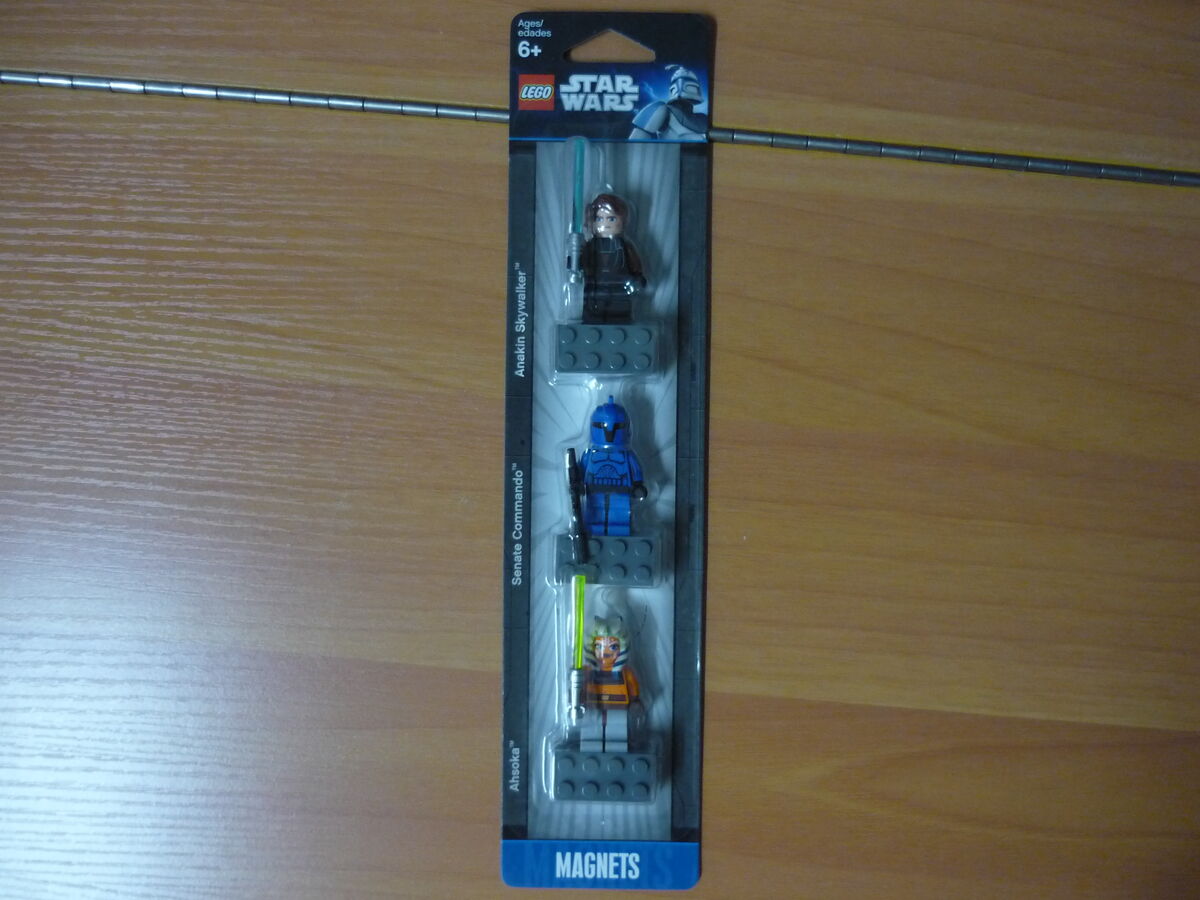 853037 Magnet Set Anakin, Senate Commando, and Ahsoka