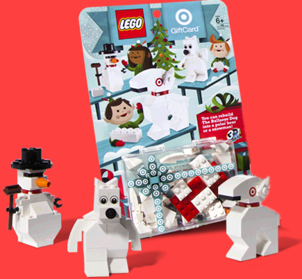 4659758 Target Official North Pole Builder s Guide Gift Card Brickipedia Fandom