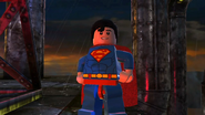 Superman as he appears in LEGO Batman 2: DC Super Heroes