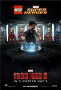 Iron Man 3 represented in LEGO