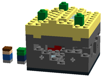 The Desert  Custom LEGO Minecraft World 