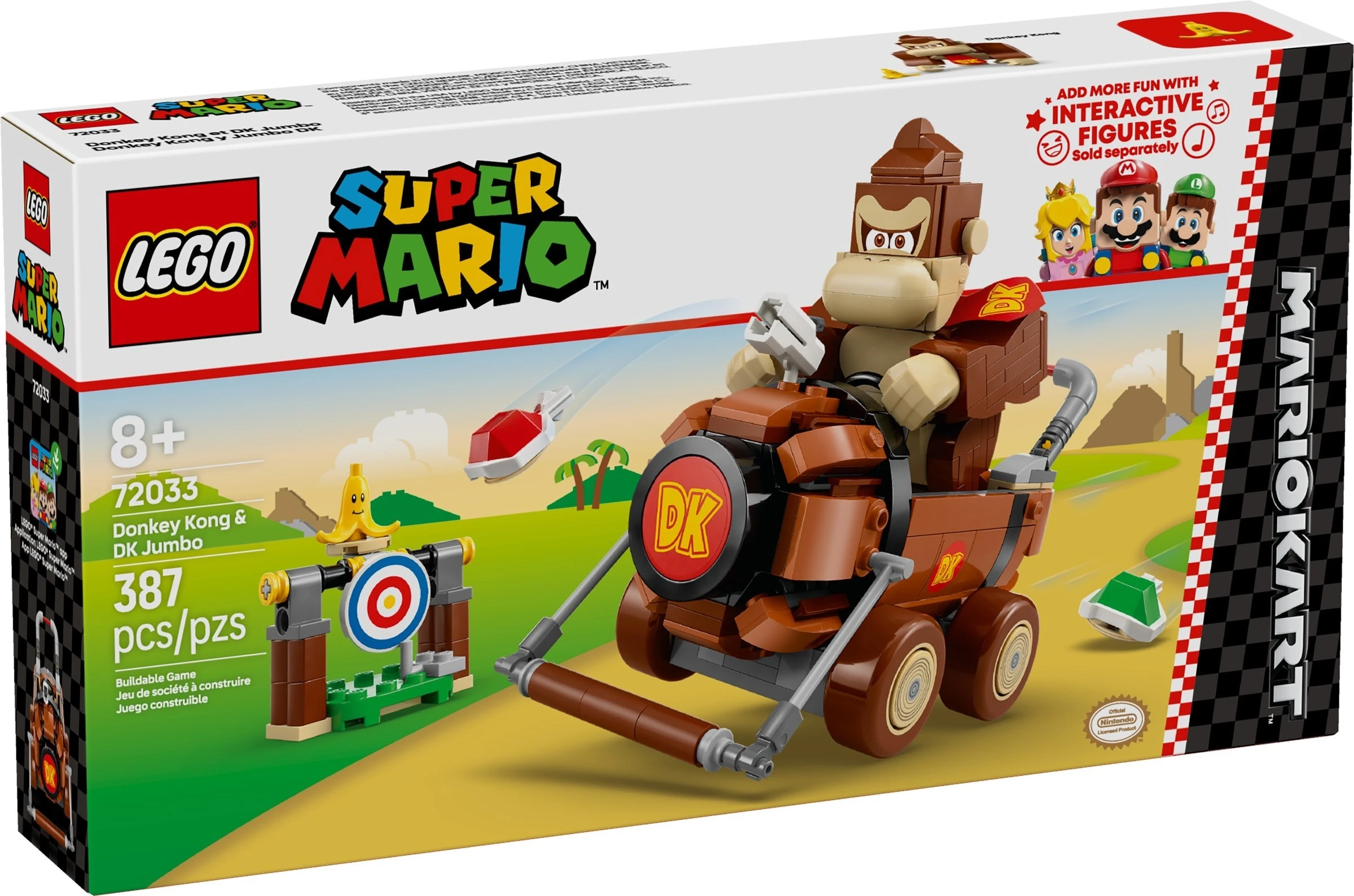 ♡♡♡ 72033 Mario Kart - Donkey Kong & DK Jumbo | Brickipedia | Fandom