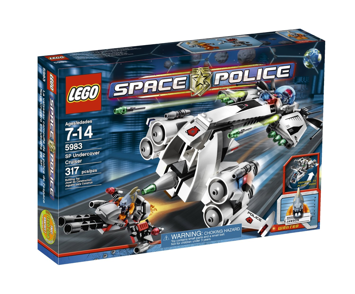 Lego space hot sale police 3