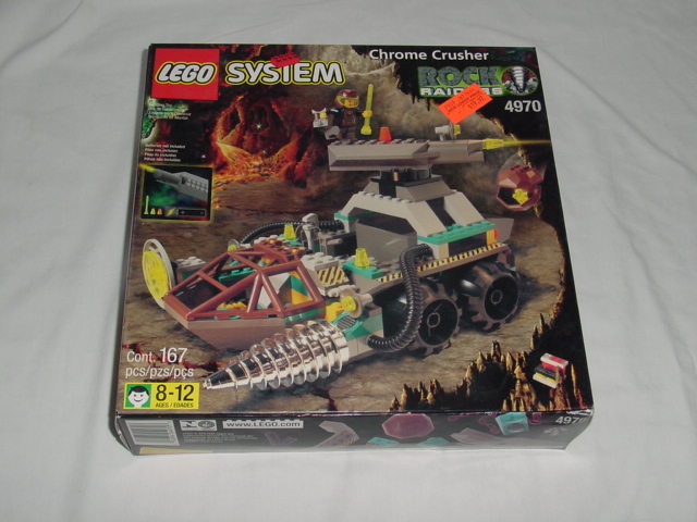 lego rock raiders chrome crusher