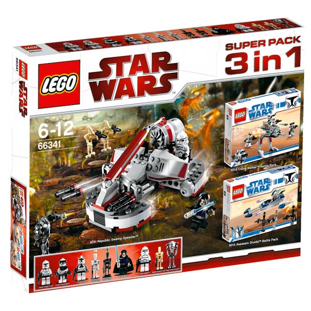 66341 Star Wars 3 in 1 Superpack | Brickipedia | Fandom