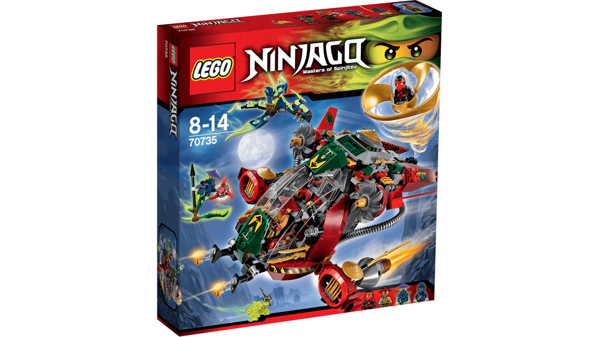 Lego ninjago ronin mech top