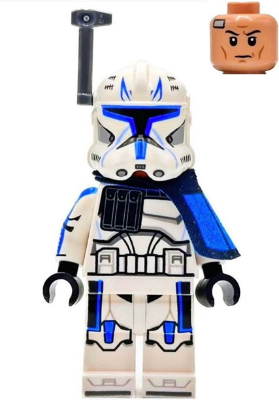 Custom Phase 2 Captain Rex Minifigure Pauldron Cloth Piece for LEGO 75012  75367