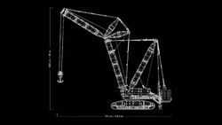 42146 Liebherr Crawler Crane LR 13000 | Brickipedia | Fandom