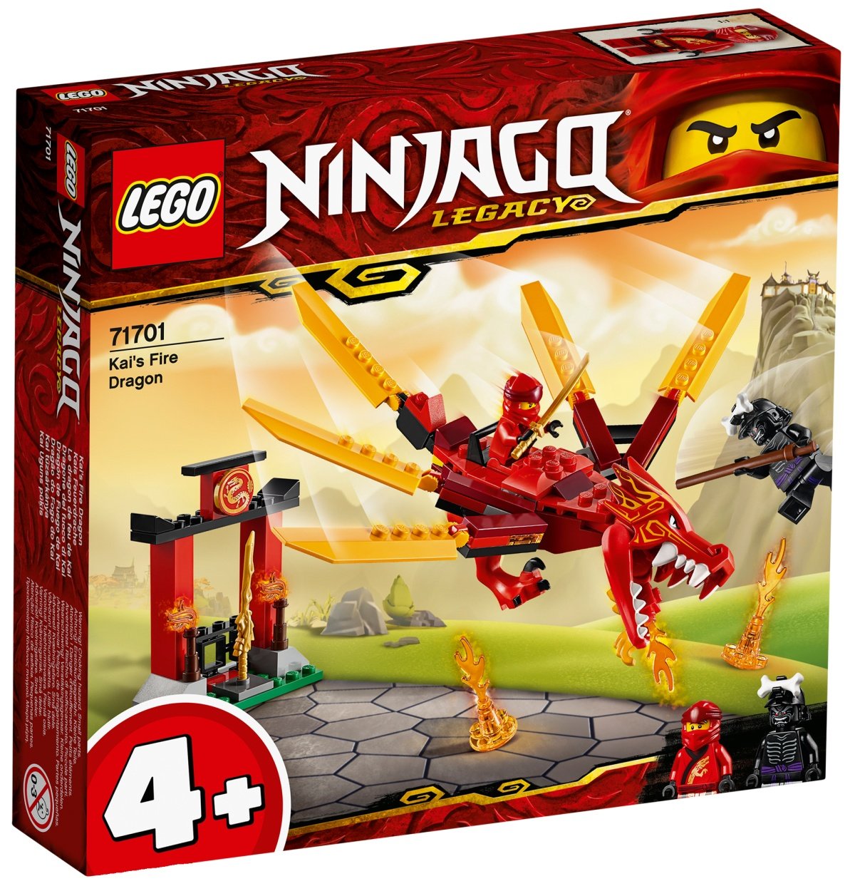 Điều khiển 71701 Kai's Fire Dragon | Brickipedia | Fandom
