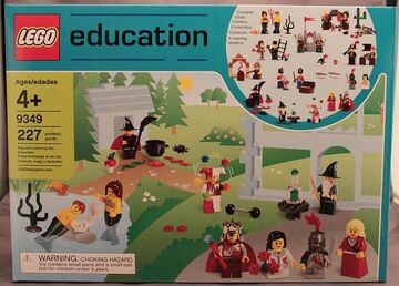 Lego education fairytale and historic minifigures set top