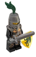 The Elite Dragon Knight as he appears in 7946 King's Castle