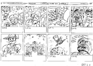 Storyboards for the Inca FMV