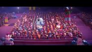 Two Circus Clowns in the audience in "The LEGO Movie 2: The Second Part".