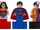 853432 Superman, Wonder Woman, Two-Face Magnet Set