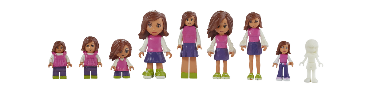 LEGO Friends Minifigure Minidoll- Danielle or Mia - Set 41006 Downtown  Bakery