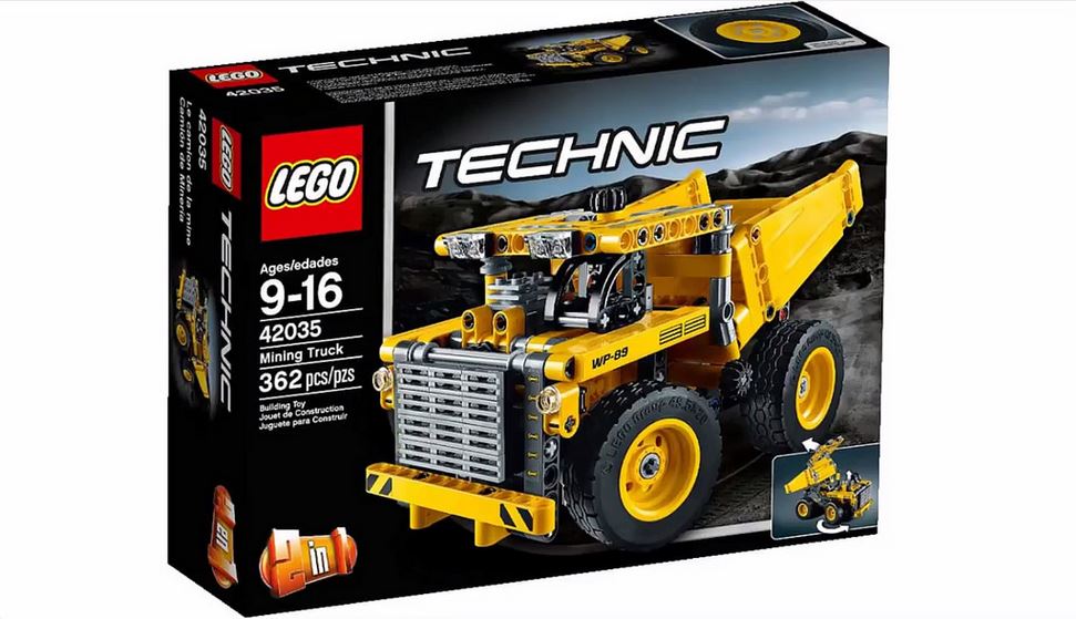 Gendanne sweater Fremragende 42035 Mining Truck | Brickipedia | Fandom