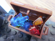 A chest of valuable crystals and jewels