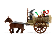 Side view of the cart