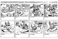 Storyboards for the Rock Raiders FMV