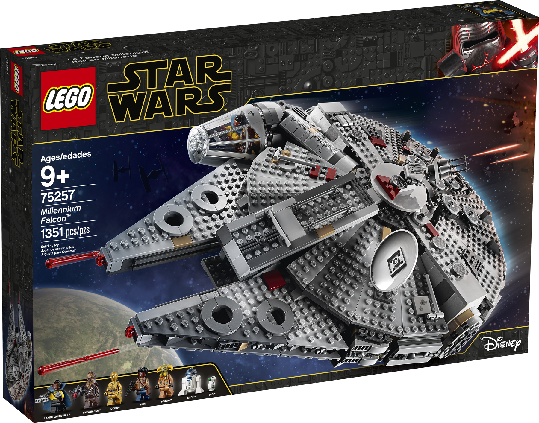 Lego star wars episode 9 sales millennium falcon