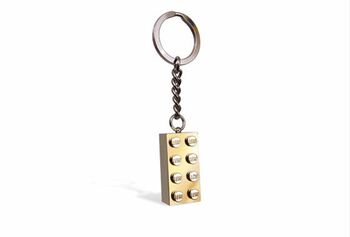 852445 Gold Brick Key Chain