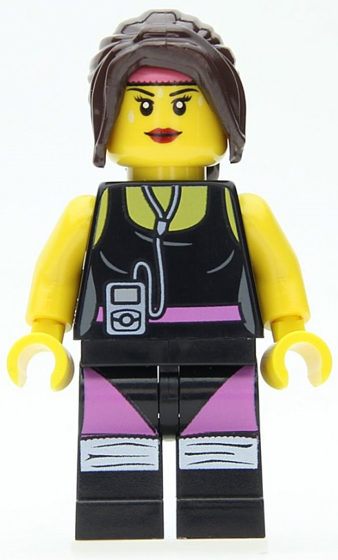 Fitness, Gym, Workout Details about   Genuine LEGO Minifigure "Cardio Carrie" The LEGO Movie 