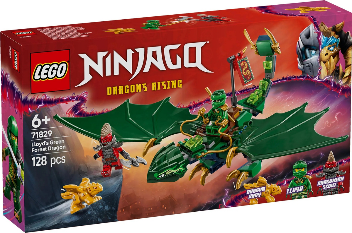 71829 Lloyd's Green Forest Dragon | Brickipedia | Fandom