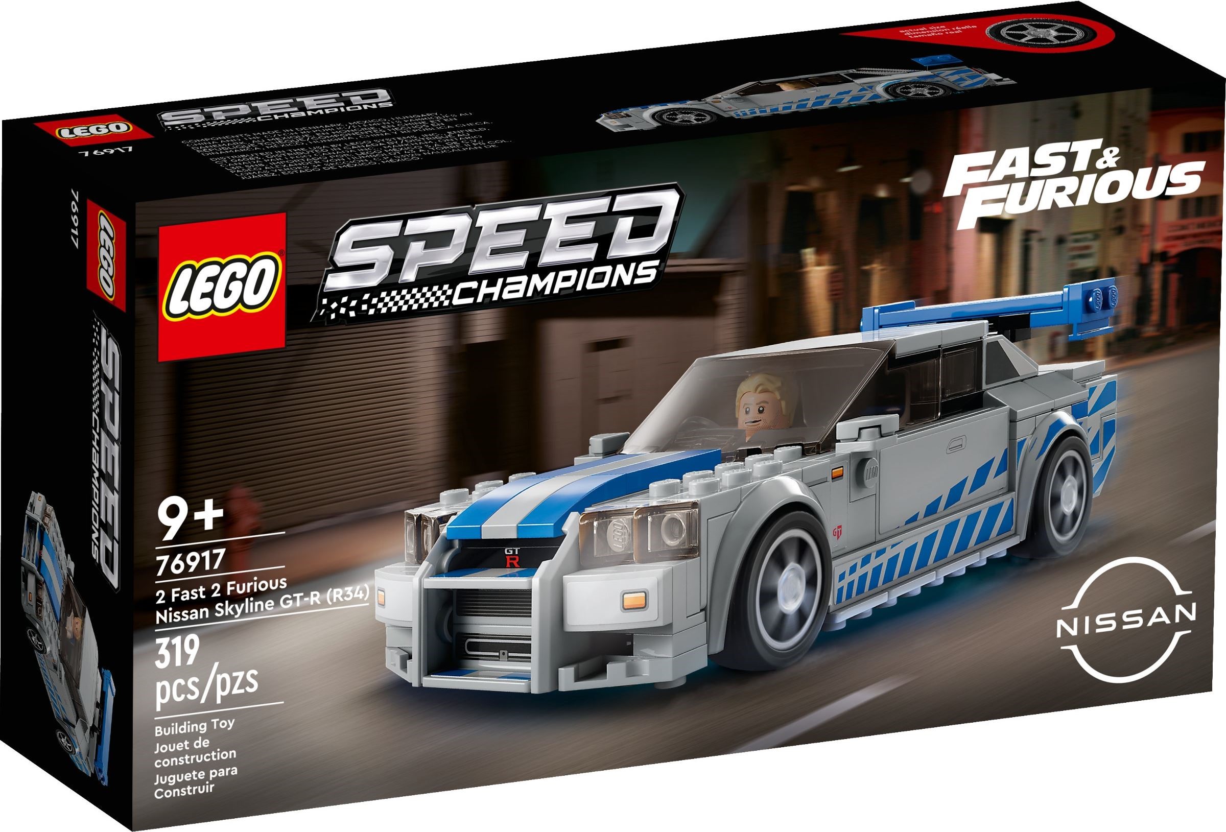 76917 2 Fast 2 Furious Nissan Skyline GT-R (R34