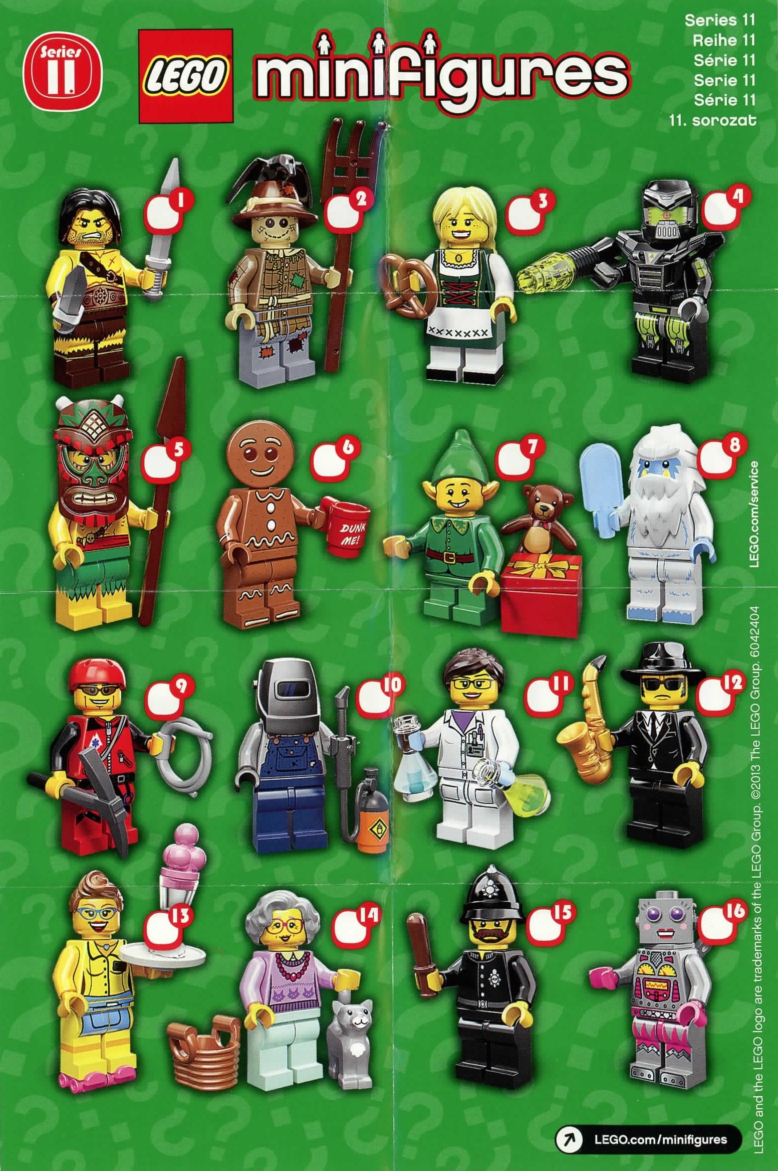 LEGO Minifigures Series 11 71002 for sale online 