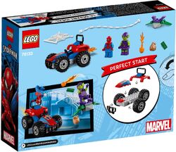 とまと LEGO 76133 Spider-Man Car Chase Set Parts List
