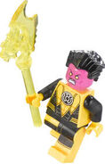 Sinestro with his weapon