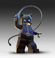 Catwoman in a promotional image for LEGO Batman 2: DC Super Heroes