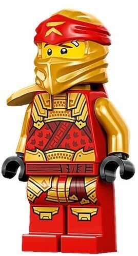Lego Black Shoulder Armor Scabbard 2 Red Katana Ninja Warrior
